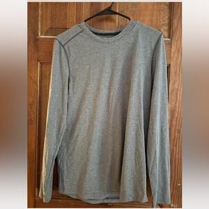 Gray underarmour long sleeve